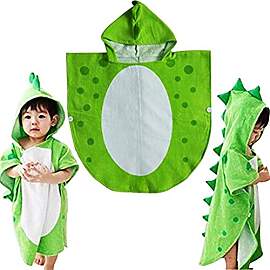 Drcool Kinder-Badetuch aus 100% Baumwolle,