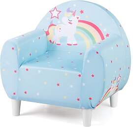 DREAMADE Kindersofa mit schönem Einhornmuster,