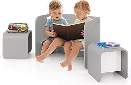 DREAMADE multifunktionaler Kindertisch mit 2