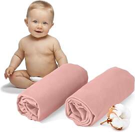 Dreamzie - 2er-Set Spannbettlaken 60x120-70x140 cm 
