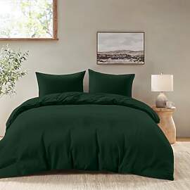 Dreamzie - Bettwäsche 200x200 Set Grün –