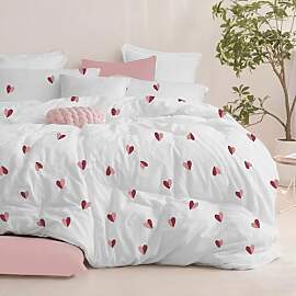 Dreamzie Bettwäsche Set 155x220 cm mit 2