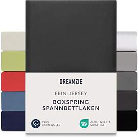Dreamzie Premium Spannbettlaken 180x200 cm -