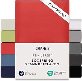 Dreamzie Premium Spannbettlaken 180x200 cm -