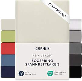 Dreamzie Premium Spannbettlaken 180x200 cm -