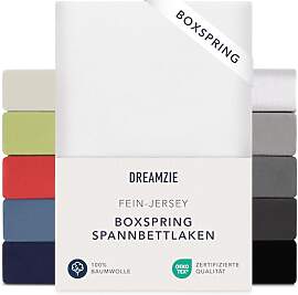Dreamzie Premium Spannbettlaken 90x200 cm -