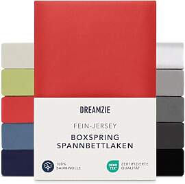 Dreamzie Premium Spannbettlaken 90x200 cm -