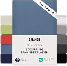 Dreamzie Premium Spannbettlaken 90x200 cm -