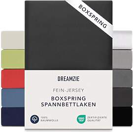 Dreamzie Premium Spannbettlaken 90x200 cm -