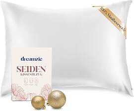 DREAMZIE Seidenkissenbezug 50x70 cm für Haar und