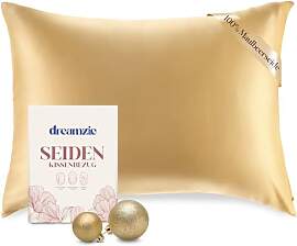 DREAMZIE Seidenkissenbezug 50x75 cm für Haar und