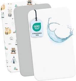 Dreamzie Set 2 Spannbettlaken Kinderwagen + 1