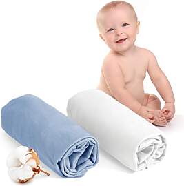 Dreamzie - Spannbettlaken 60x120 cm 2er Pack