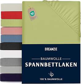 Dreamzie - Spannbettlaken 80x160cm - Baumwolle