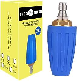 Drehbare Turbo Düse Universal für Wasser