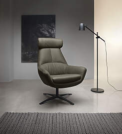 Drehsessel BETYPE "Be Organic High Back,