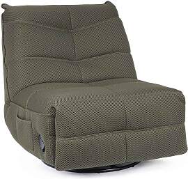 Drehsessel Gitta Stoff mit Relax-Funktion, modern, 
