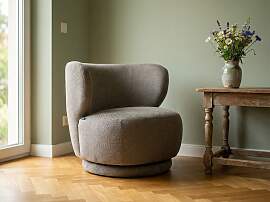 Drehsessel OTTO HOME "ANNELIN, Loungesessel,