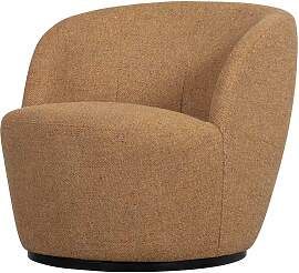 Drehsessel Serrra aus Melange-Stoff, modern und