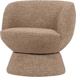 Drehsessel Shuffle aus Melange-Stoff, modern und