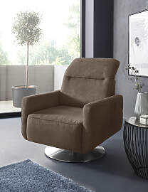 Drehsessel SIT & MORE "Gizeh", braun 