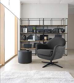 Drehsessel TRENDMANUFAKTUR "Mira,