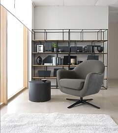 Drehsessel TRENDMANUFAKTUR "Mira,