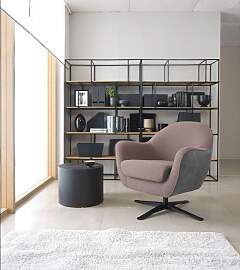Drehsessel TRENDMANUFAKTUR "Mira,