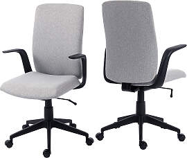 Drehstuhl DUO COLLECTION "Floris", grau, 