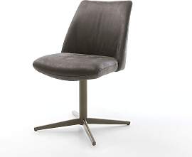 Drehstuhl Elso-Flex Mikrofaser Anthrazit Vintage