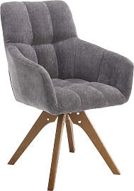 Drehstuhl HOME AFFAIRE, beige (beige, weiß,