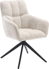 Drehstuhl HOME AFFAIRE "Nizza", beige