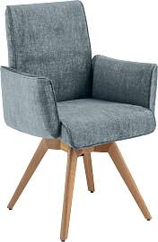 Drehstuhl K+W KOMFORT & WOHNEN, blau