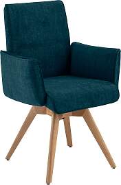 Drehstuhl K+W KOMFORT & WOHNEN, blau