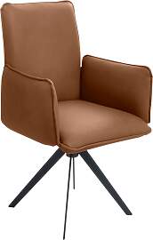 Drehstuhl K+W KOMFORT & WOHNEN, braun (brandy, 