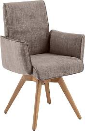 Drehstuhl K+W KOMFORT & WOHNEN, braun