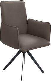 Drehstuhl K+W KOMFORT & WOHNEN, braun (sattel, 
