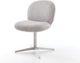 Drehstuhl Nube-Flex Cord Silbergrau Fußkreuz