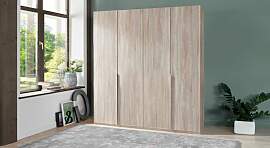 Drehtüren-Kleiderschrank Coreno Eiche Dekor