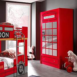 Drehtüren-Kleiderschrank Paddington mit