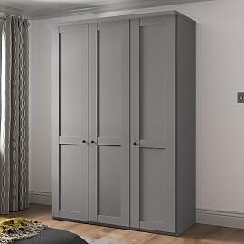 Drehtüren-Kleiderschrank Qamar H 216cm
