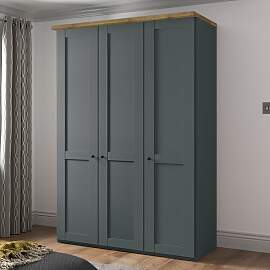 Drehtüren-Kleiderschrank Sapitwa H 216cm