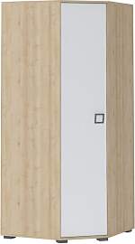 Drehtürenschrank / Eckkleiderschrank 15, Farbe: