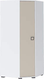 Drehtürenschrank / Eckkleiderschrank 15, Farbe: