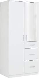 Drehtürenschrank Lasse Weiß