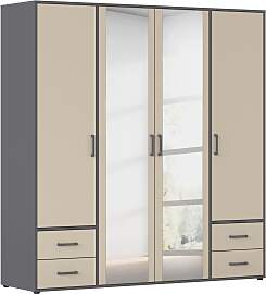 Drehtürenschrank RAUCH "Kleiderschrank