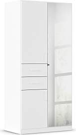 Drehtürenschrank RAUCH "Maika", weiß