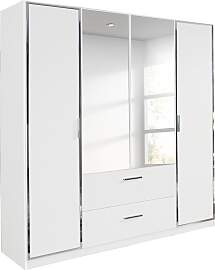 Drehtürenschrank RAUCH "Marl", weiß