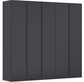 Drehtürenschrank RAUCH "Monostar", grau 