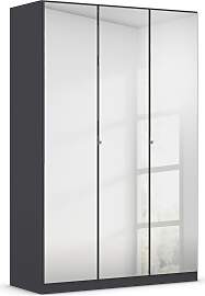Drehtürenschrank RAUCH "Reflect", grau